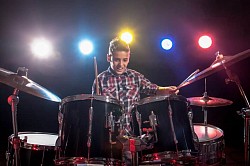 Drumming kid